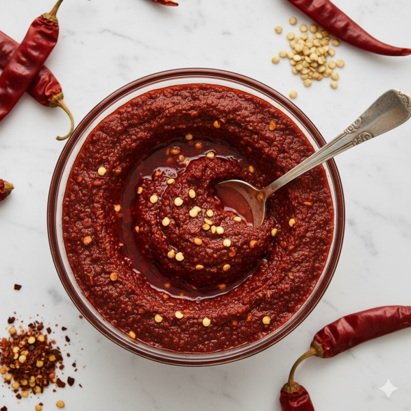 লাল মরিচ বাটা/ পেস্ট- Red Chili Paste